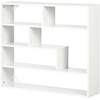 Image de HOMCOM Bibliothèque Murale Moderne en Bois à 4 Niveaux, 94x19.5x80cm, Blanc