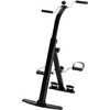 Image de SPORTNOW Cyclette pour la Réadaptation des Jambes et des Bras Pliable, Écran LCD et Guidon Réglable en Hauteur, Noir
