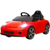 Image de AIYAPLAY Voiture pour Enfants 3-5 Ans avec Licence Officielle RUF GT, Télécommande, Ceinture de Sécurité et Musique, Rouge