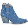 Image de Boots Fru.it  8575-944-CUOIO-GREZZO-JEANS-LAVATO