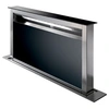 Image de AHR970BK verre noir et inox 90 cm