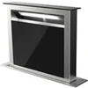 Image de AHR660BK VERRE NOIR ET INOX 59CM