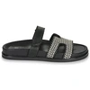 Image de Mules Exé Shoes  966-KIMOLOS-LEATHER-BEIGE-BLACK