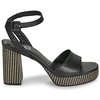 Image de Sandales à talon Exé Shoes  691-ANCONA-LEATHER-BLACK