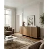 Image de Buffet VOLIA - Chene Foncé   4 portes   180 x 40 x 79 cm