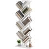 Image de HOMCOM Étagère en Forme d'Arbre avec 9 Étagères et Système Anti-renversement pour Salon Chambre 50x24x136 cm Blanc
