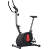 Image de SPORTNOW Vélo d'Appartement avec Résistance Magnétique Ajustable Capteur Écran LCD et Siège Réglable 88x50,5x131,5 cm Noir
