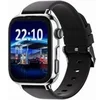 Image de enfant SaveWatch Plus 2 GPS 49 mm Boitier argent avec bracelet silicone noir
