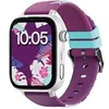 Image de enfant SaveWatch Plus 2 GPS 49 mm Boitier blanc avec bracelet silicone violet Maui