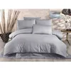 Image de Parure de lit - 1 housse de couette 220 x 240 cm + 2 taies d'oreiller 60 x 60 cm - 80% coton, 20% polyester - Gris