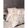 Image de Parure de lit - 1 housse de couette 220 x 240 cm + 2 taies d'oreiller 60 x 60 cm - 100% coton renforcé - Blanc