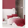 Image de Parure de lit - 1 housse de couette 220 x 240 cm + 2 taies d'oreiller 60 x 60 cm - 100% coton renforcé - Rouge