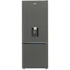 Image de Réfrigérateur combiné - BEKO - B1RCNE534DG -Grande capacité 475 L - Ventilé - Distributeur d'eau - Classe E - 187x70,9x59x7 - Grey