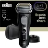 Image de Rasoir électrique - BRAUN - Series 9 9610s - 240 V - Autonomie 60 min - Noir