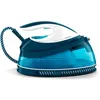 Image de Centrale Vapeur - PHILIPS - GC7840/20 - PerfectCare Compact - 6.5 bars - 1.5L - Bleu/Blanc