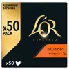 Image de ESPRESSO DELIZIOSO CAPSULES 50 PC 260 GR