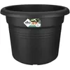 Image de ELHO Pot de fleurs Rond GREEN BASICS - Plastique - Ø43,8 x H33,8 cm - Terre cuite doux