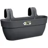 Image de ELHO Balconniere Vibia Campana Easy Hanger Large - 7,5 L - 46 x 24 x 26,5 cm - Anthracite