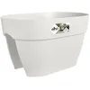 Image de ELHO Balconniere Vibia Campana Flower Bridge 40 - 26x39x22cm - Balcon extérieur - Blanc soie