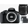 Image de Appareil photo Canon EOS 2000D + objectif 18-55 IS II + batterie LP-E10