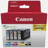 Image de Multipack de cartouches d'encre Canon PGI-1500 BK/C/M/Y