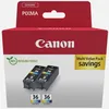 Image de Pack de 2 cartouches d'encre couleur Canon CLI-36