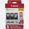 Image de Pack à prix réduit cartouches d'encre PG-540L x2/CL-541XL + papier photo Canon
