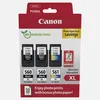 Image de Paquet à prix réduit cartouches d'encre PG-560XL x2/CL-561XL + papier photo Canon