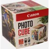 Image de Coffret Canon Photo Cube, avec cartouches d'encre PG-560 et CL-561 et papier photo glacé Extra II PP-201 13 × 13 cm (40 feuilles) - Pack créatif, vert