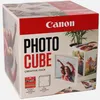 Image de Photo Cube Canon et cadre + papier photo glacé Extra II PP-201 13 x 13 cm (40 feuilles) - Pack créatif, rose