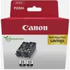 Image de Pack de 2 cartouches PGI35 NOIR