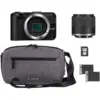 Image de Appareil photo hybride Canon EOS R50 V + objectif RF-S 14-30mm F4-6.3 IS STM PZ + Sac à bandoulière + carte SD + batterie supplémentaire
