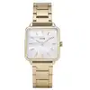 Image de Montre Femme CLUSE TETRAGONE en Acier Inoxydable Jaune