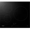 Image de Plaque de cuisson induction - SAMSUNG - 3 zones - L59 x P57 cm - NZ63M3NM1BB/UR - 7200 W - Revetement verre - Noir