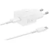 Image de Chargeur secteur 25W Avec cable USBC Blanc