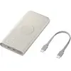 Image de Batterie Externe Induction 10,000mAh beige materiaux recycles 25w
