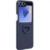 Image de en silicone avec anneau Bleu Nuit pour Galaxy Z Flip 7 FE