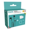 Image de Pack Kit Pieton usb-c AKG blanc + Chargeur 45W blanc + câble usb-c blanc