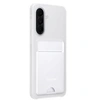 Image de arrière avec porte-carte Gris Clair pour Galaxy A37 5G