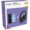 Image de Pack Galaxy A57 6,7" 5G Nano SIM 128 Go Bleu + Casque Bluetooth Noir
