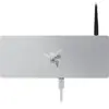 Image de Razer Thunderbolt  4 Dock - Mercury - Universal Thunderbolt  4 dock with 10 ports for maximum connectivity - Expanded Capabilities with 10 ports in one - Compatible with Windows and Mac devices - Connect up to 2 x 4K displays (Intel Mac) and 1 x 4K (M1 Ma