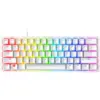 Image de Razer Huntsman Mini 60% Gaming Keyboard - Linear Optical Switch - Doubleshot PBT Keycaps - Chroma RGB Lighting - US Layout - Mercury White
