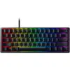 Image de Razer Huntsman Mini 60% Gaming Keyboard - Clicky Optical Switch - Doubleshot PBT Keycaps - Chroma RGB Lighting - German Layout - Black