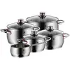 Image de Jeu de casseroles WMF Quality One 9 pièces acier inoxydable