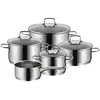 Image de Ensemble de casseroles WMF Astoria 9 pièces induction