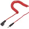 Image de Câble de synchronisation flash Kaiser Kai1409 10 m Jack PC 6,35 mm Rouge
