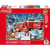 Image de Puzzle Schmidt Spiele 1000 pièces Camion de Noël Coca-Cola