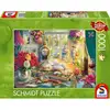 Image de Puzzle Schmidt Spiele 1000 pièces Chat 69,3 x 49,3 cm
