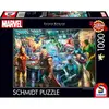 Image de Puzzle 1000 pièces Schmidt Spiele Thomas Kinkade Studios Marvel Les Avengers