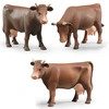 Image de Bruder 2308 Vache rouge-brun (à la pièce) - Bruder 2308 - 02308 Bruder